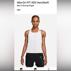 Nike race singlet